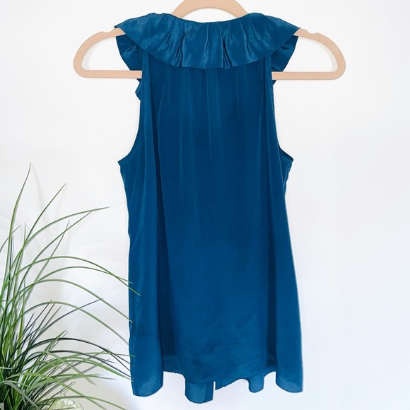 Silk blouse with bow - Picture 2 of 2